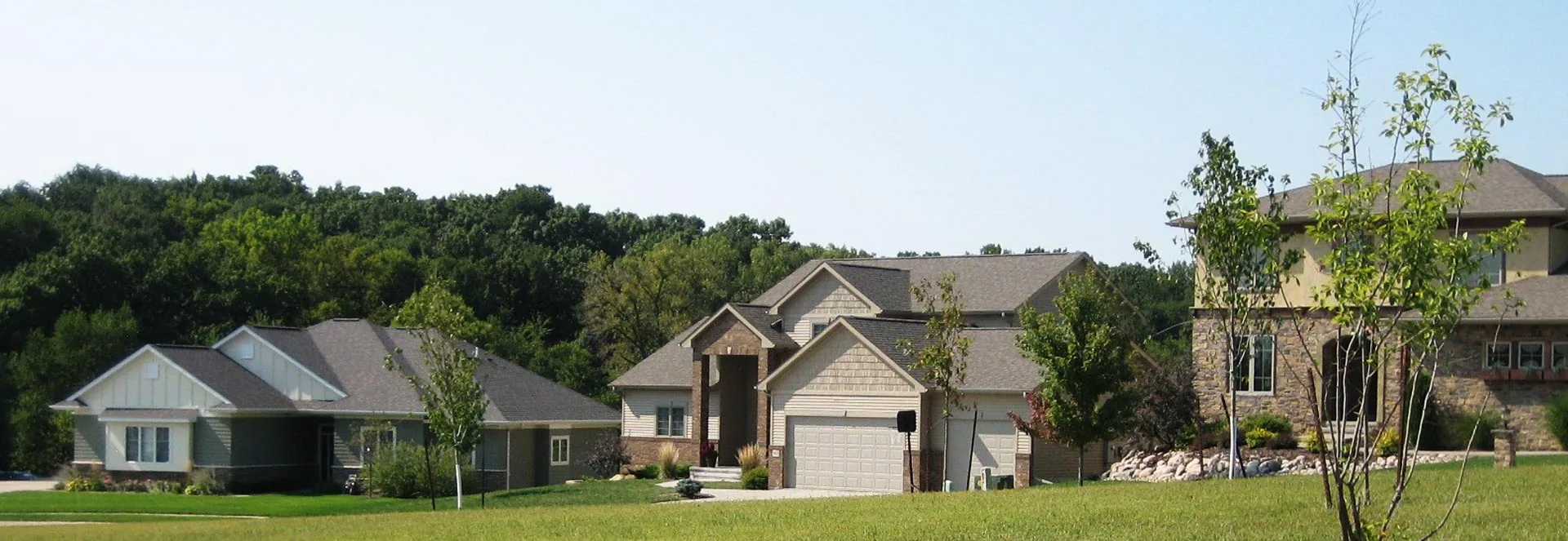 Homes in a Jonesboro neighborhood